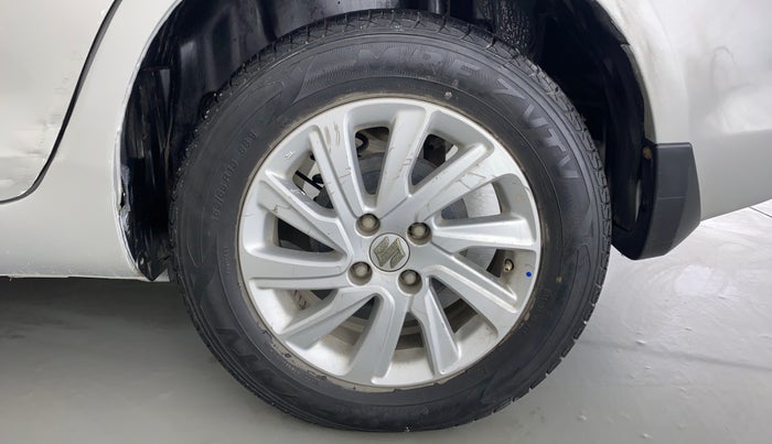 2016 Maruti Swift Dzire ZXI 1.2 BS IV, Petrol, Manual, 38,809 km, Left Rear Wheel