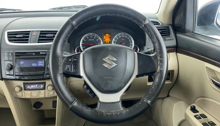 2016 Maruti Swift Dzire ZXI 1.2 BS IV, Petrol, Manual, 38,809 km, Steering Wheel Close Up