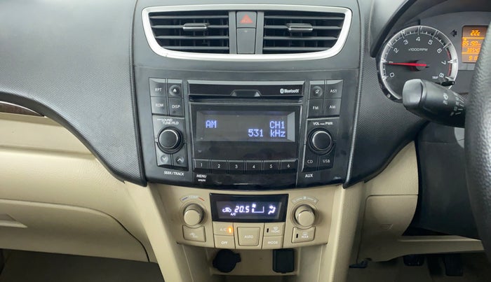 2016 Maruti Swift Dzire ZXI 1.2 BS IV, Petrol, Manual, 38,809 km, Air Conditioner