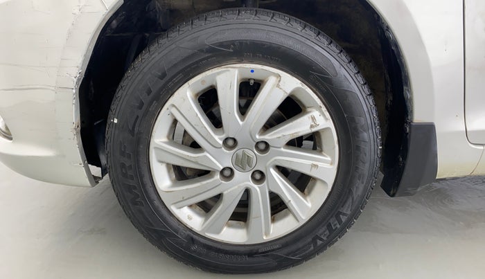 2016 Maruti Swift Dzire ZXI 1.2 BS IV, Petrol, Manual, 38,809 km, Left Front Wheel