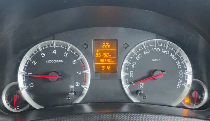 2016 Maruti Swift Dzire ZXI 1.2 BS IV, Petrol, Manual, 38,809 km, Odometer Image