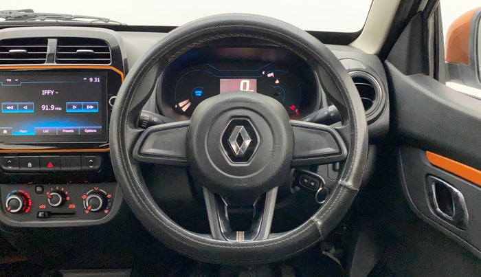 2019 Renault Kwid CLIMBER 1.0 (O), Petrol, Manual, 55,609 km, Steering Wheel Close Up