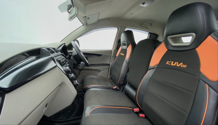 2016 Mahindra Kuv100 K4+ 6 STR, Petrol, Manual, 14,747 km, Right Side Front Door Cabin