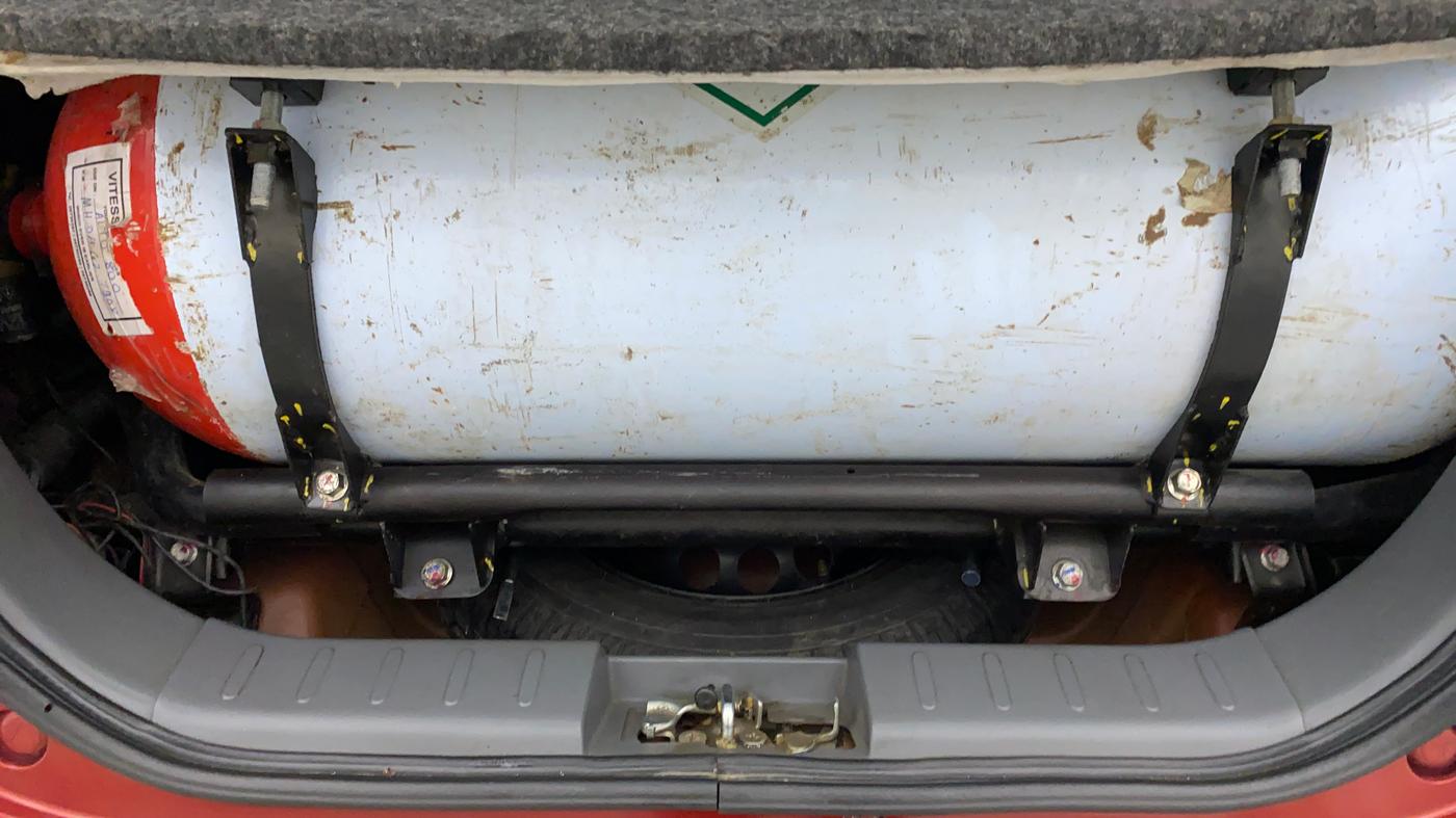 2015 Maruti Alto 800 LXI CNG, CNG, Manual, 31,729 km, Boot Inside