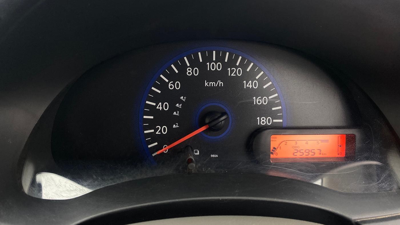 2014 Datsun Go T, Petrol, Manual, 25,956 km, Odometer Image