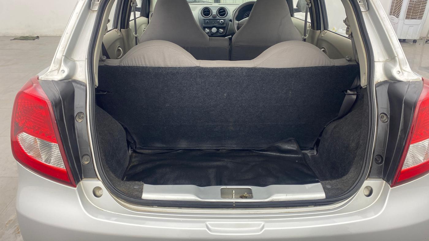 2014 Datsun Go T, Petrol, Manual, 25,956 km, Boot Inside