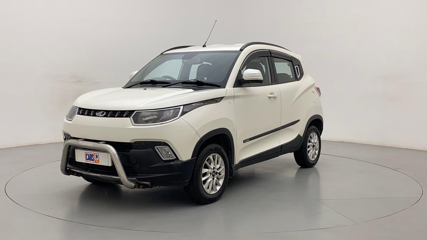 2016 Mahindra Kuv100 K8 D 6 STR, Diesel, Manual, 75,661 km, Left Front Diagonal