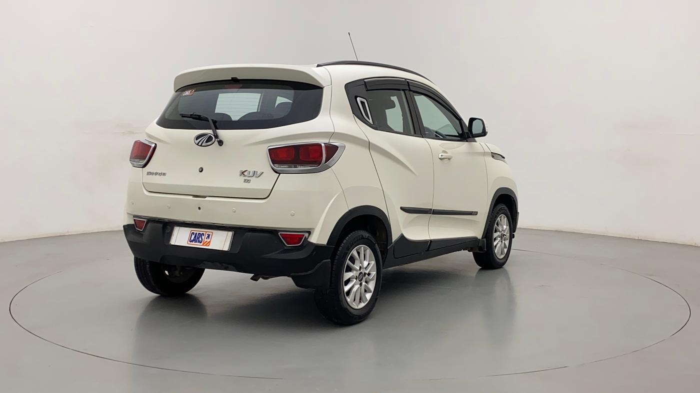 2016 Mahindra Kuv100 K8 D 6 STR, Diesel, Manual, 75,661 km, Right Back Diagonal