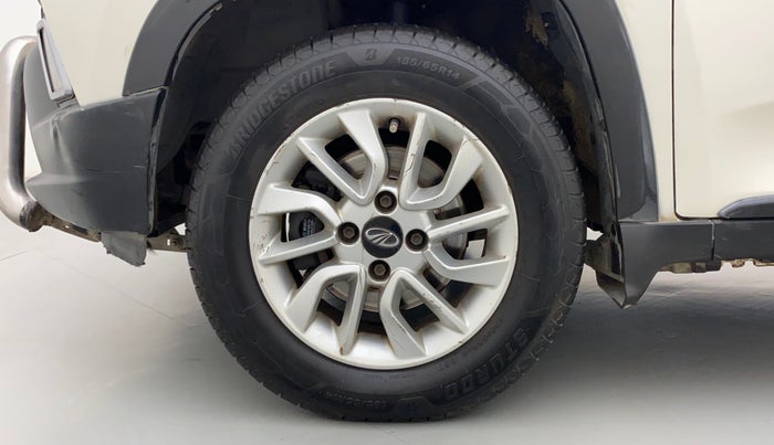 2016 Mahindra Kuv100 K8 D 6 STR, Diesel, Manual, 75,661 km, Left Front Wheel