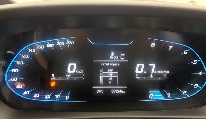 2021 Hyundai NEW I20 ASTA (O) 1.2 MT, Petrol, Manual, 87,249 km, Odometer Image