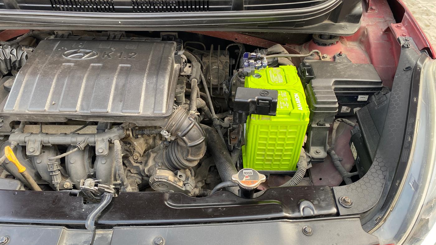 2019 Hyundai GRAND I10 NIOS ASTA 1.2 KAPPA VTVT, Petrol, Manual, 72,856 km, Engine View - Left