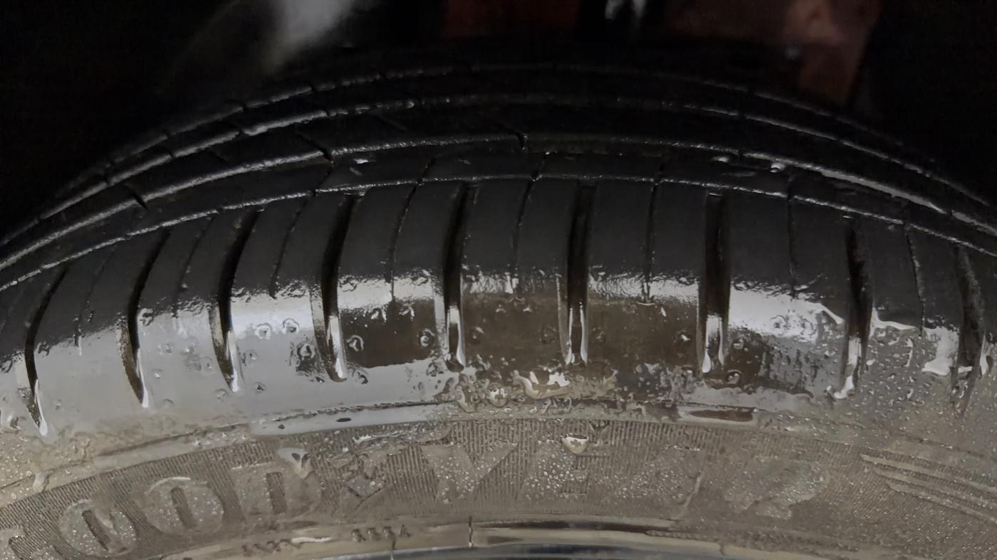 2024 Tata Curvv Accomplished Plus A 1.5 Diesel 6MT, Diesel, Manual, 2,878 km, Left Front Tyre Tread
