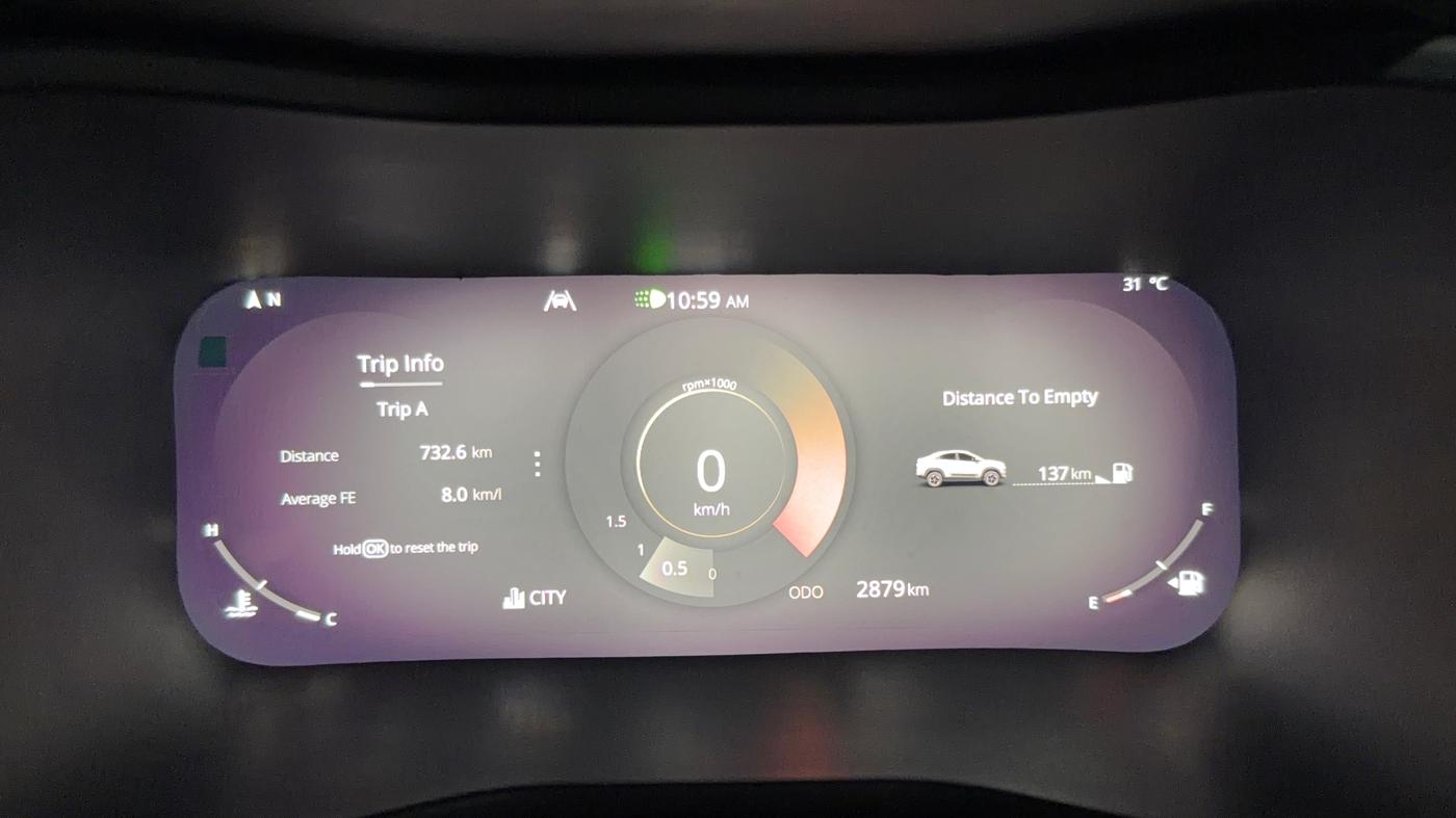 2024 Tata Curvv Accomplished Plus A 1.5 Diesel 6MT, Diesel, Manual, 2,878 km, Odometer Image