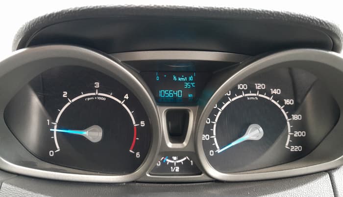 2017 Ford Ecosport TITANIUM 1.5L DIESEL, Diesel, Manual, 1,05,639 km, Odometer Image
