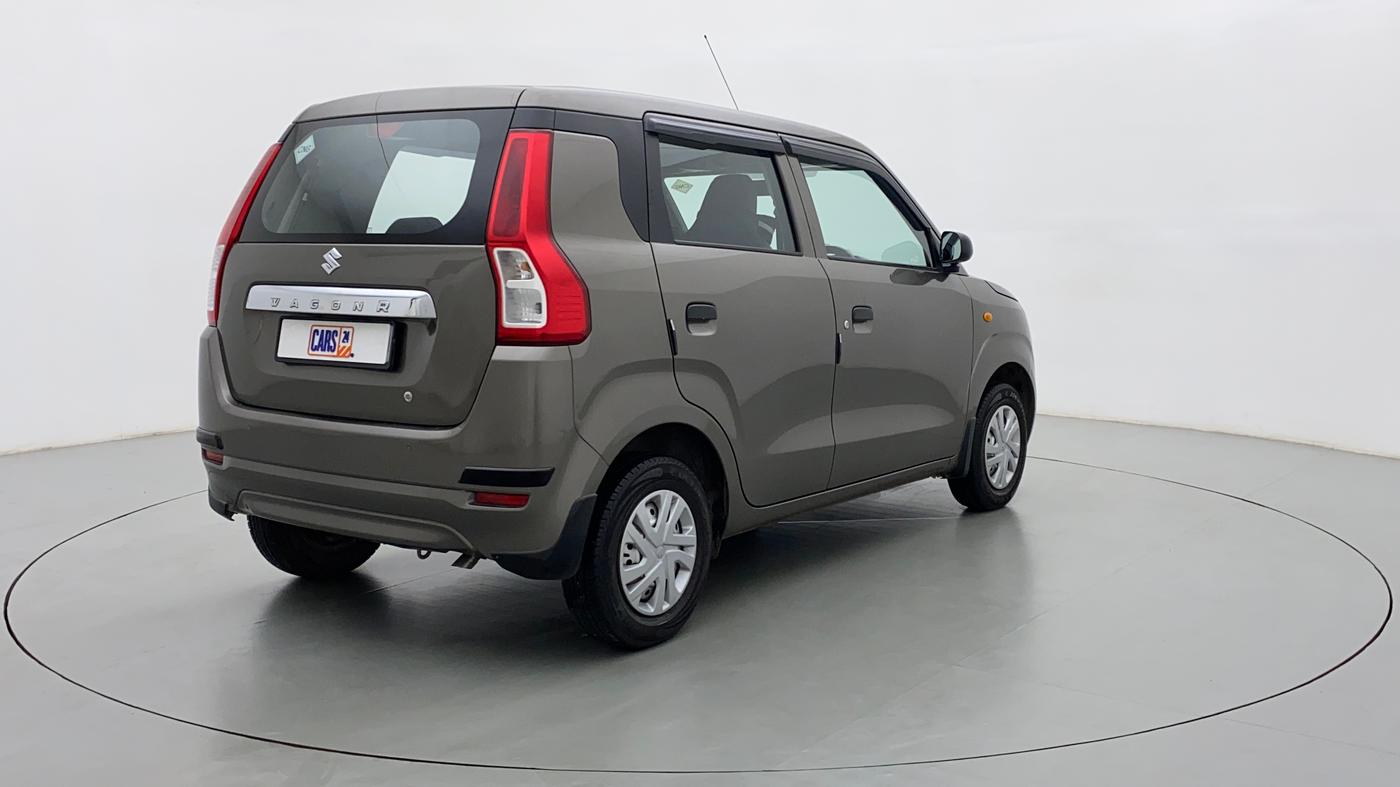 2021 Maruti New Wagon-R 1.0 Lxi (o) cng, CNG, Manual, 19,027 km, Right Back Diagonal