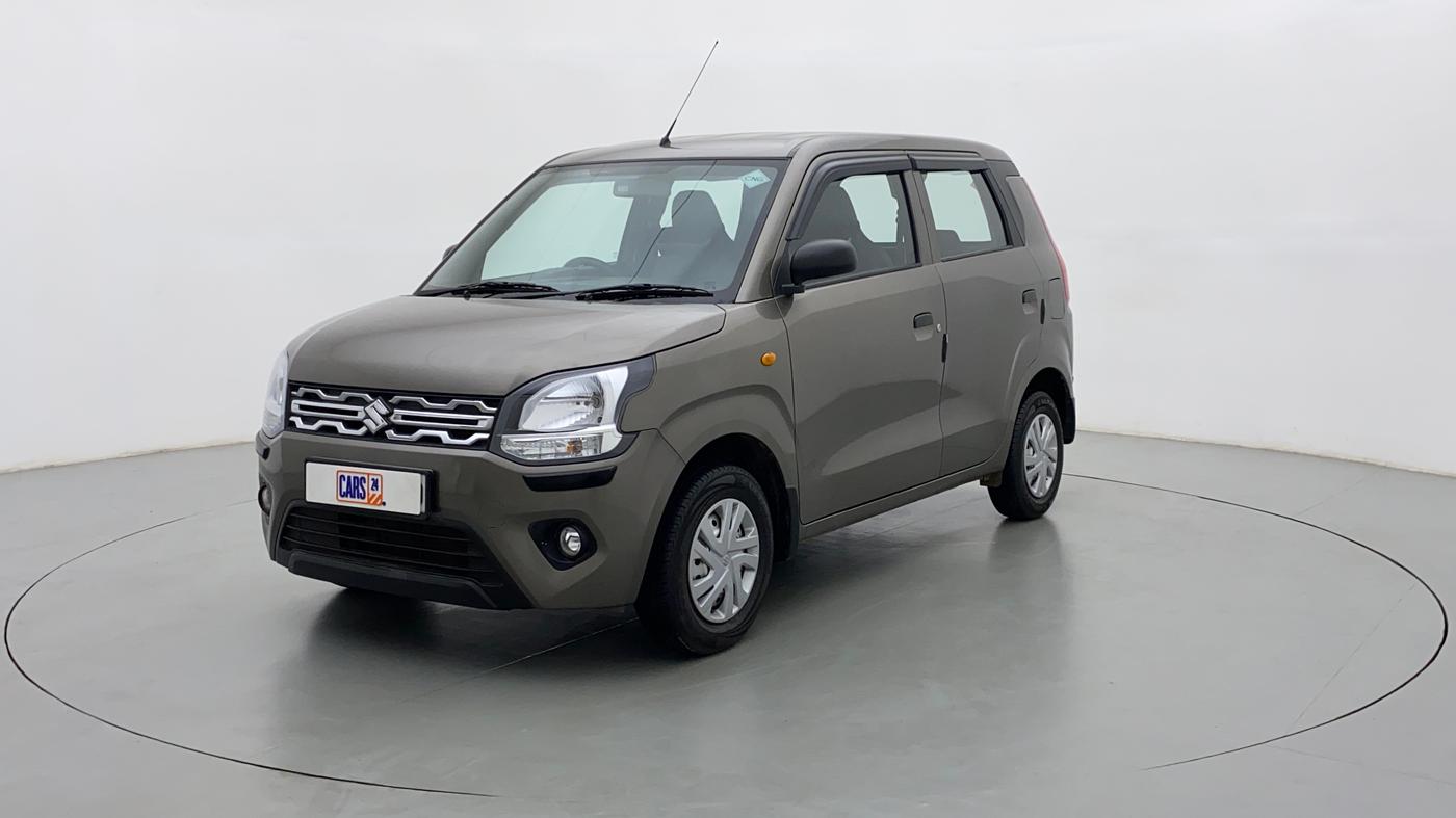 2021 Maruti New Wagon-R 1.0 Lxi (o) cng, CNG, Manual, 19,027 km, Left Front Diagonal