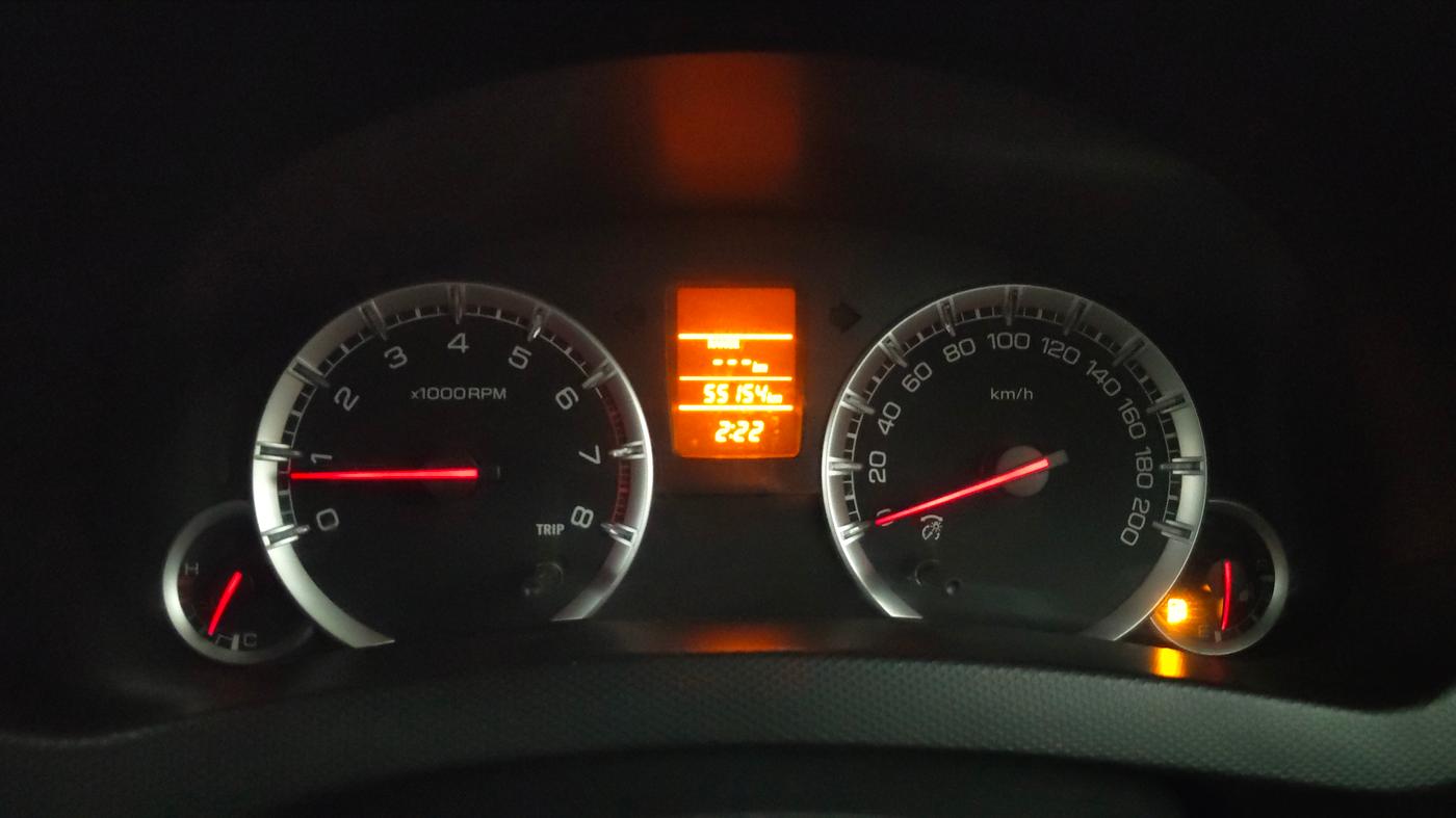 2015 Maruti Swift VXI, Petrol, Manual, 55,143 km, Odometer Image