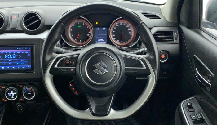 2018 Maruti Swift ZXI, Petrol, Manual, 60,837 km, Steering Wheel Close Up
