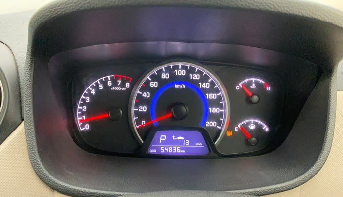 2017 Hyundai Grand i10 SPORTZ (O) AT 1.2 KAPPA VTVT, Petrol, Automatic, 54,807 km, Odometer Image