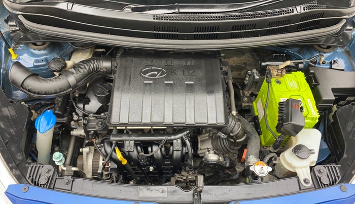 2017 Hyundai Grand i10 SPORTZ (O) AT 1.2 KAPPA VTVT, Petrol, Automatic, 54,807 km, Engine View
