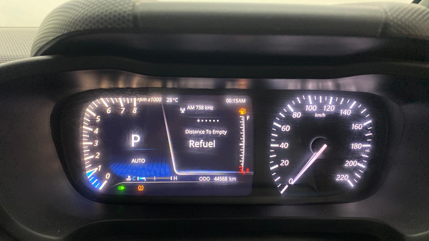 2023 Tata ALTROZ  XZA Plus Sunroof Dark Edition, Petrol, Automatic, 44,542 km, Odometer Image