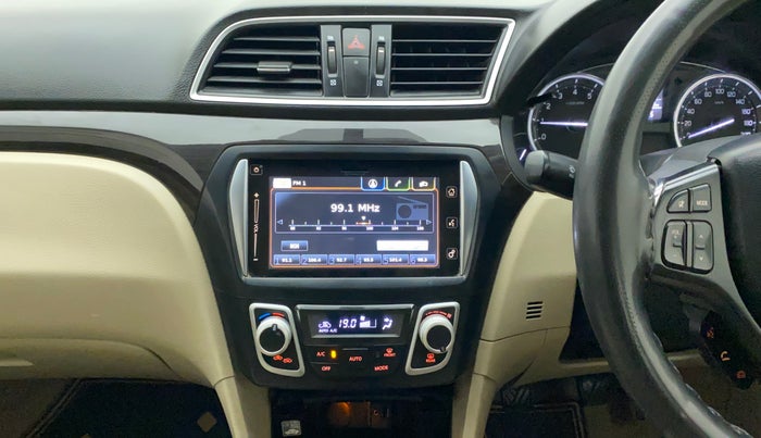 2017 Maruti Ciaz ALPHA 1.4 PETROL, Petrol, Manual, 1,04,234 km, Air Conditioner
