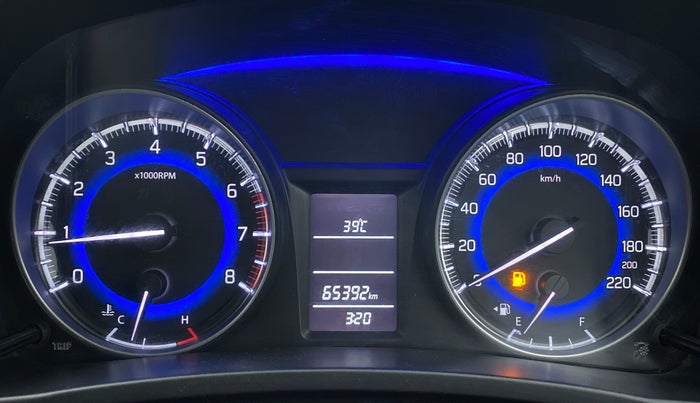 2016 Maruti Baleno DELTA PETROL 1.2, Petrol, Manual, 65,466 km, Odometer Image