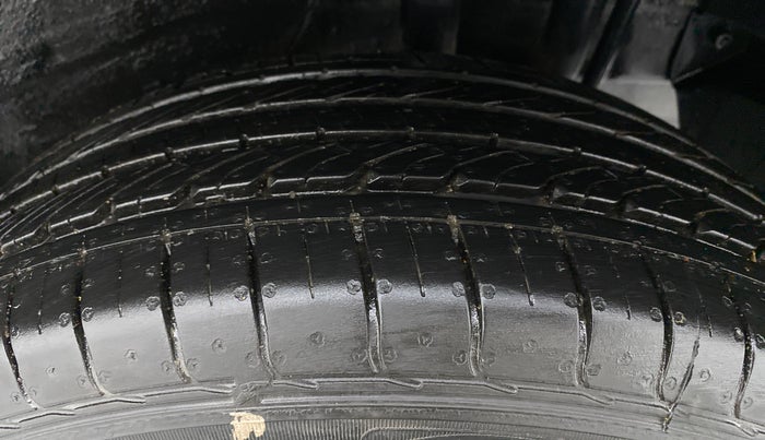 2021 Tata NEXON XMA PLUS SUNROOF PETROL, Petrol, Automatic, 3,948 km, Left Rear Tyre Tread
