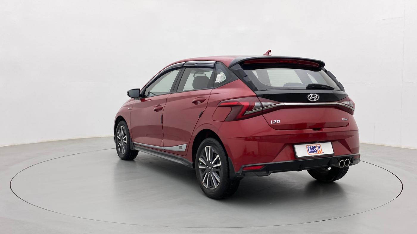 2021 Hyundai NEW I20 N LINE N8 1.0 TURBO GDI IMT, Petrol, Manual, 13,328 km, Left Back Diagonal