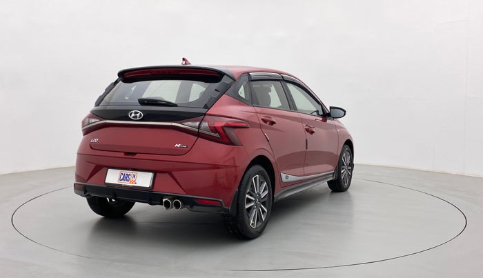 2021 Hyundai NEW I20 N LINE N8 1.0 TURBO GDI IMT, Petrol, Manual, 13,328 km, Right Back Diagonal