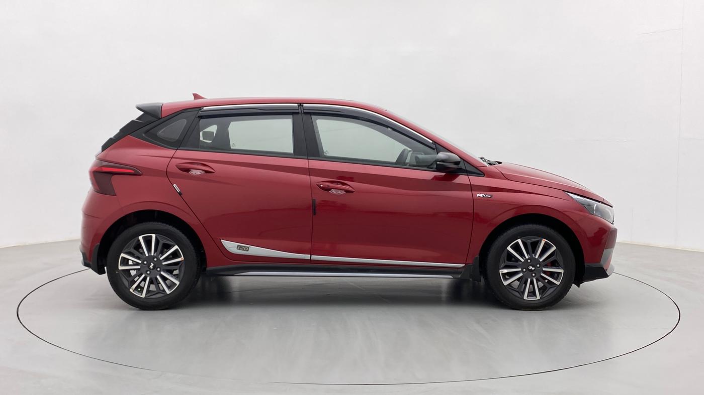 2021 Hyundai NEW I20 N LINE N8 1.0 TURBO GDI IMT, Petrol, Manual, 13,328 km, Right Side View