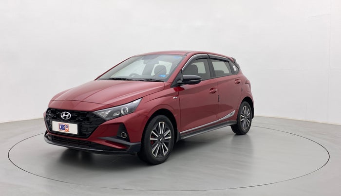 2021 Hyundai NEW I20 N LINE N8 1.0 TURBO GDI IMT, Petrol, Manual, 13,328 km, Left Front Diagonal