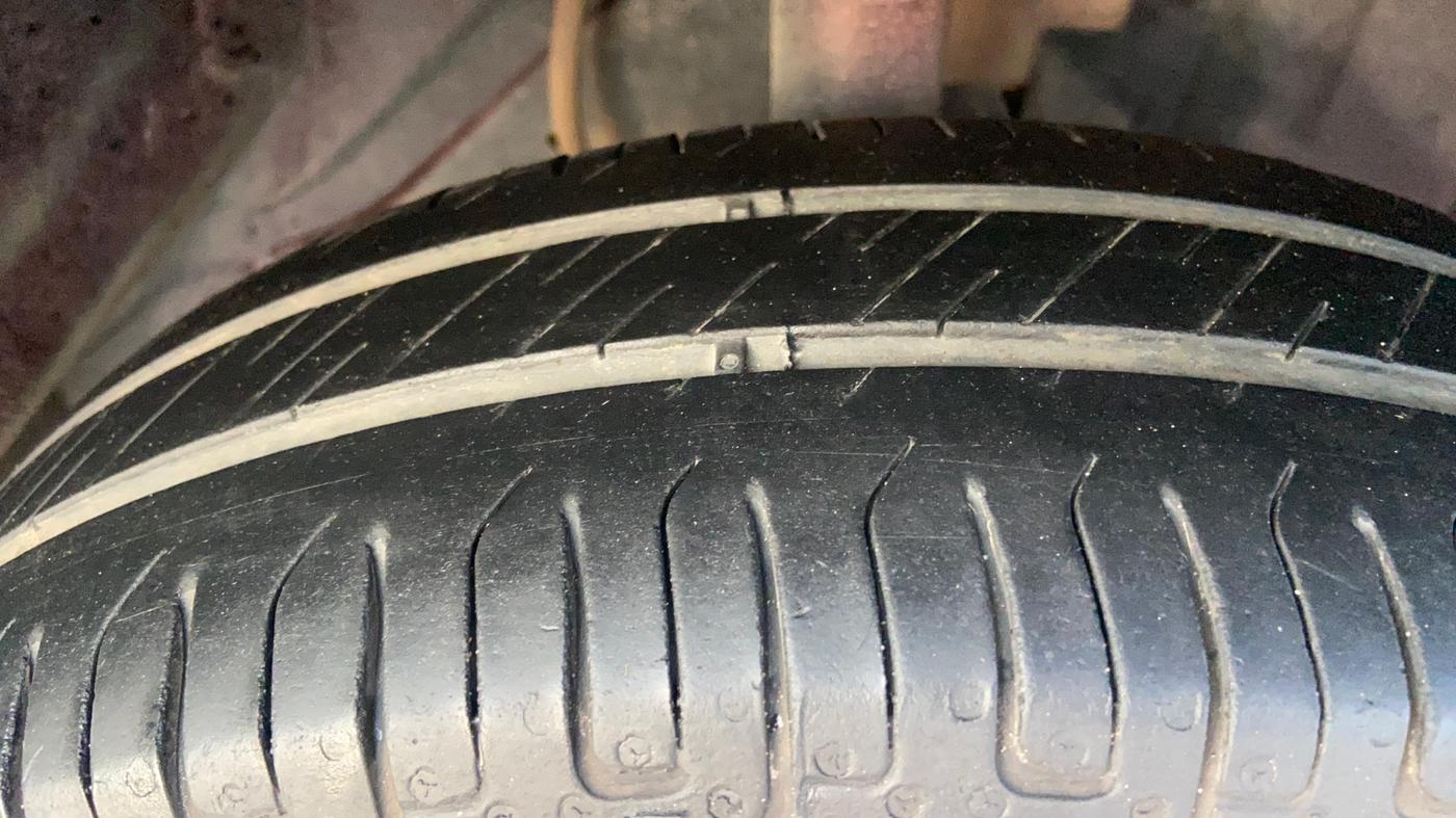 2018 Datsun Go T, Petrol, Manual, 86,045 km, Right Front Tyre Tread