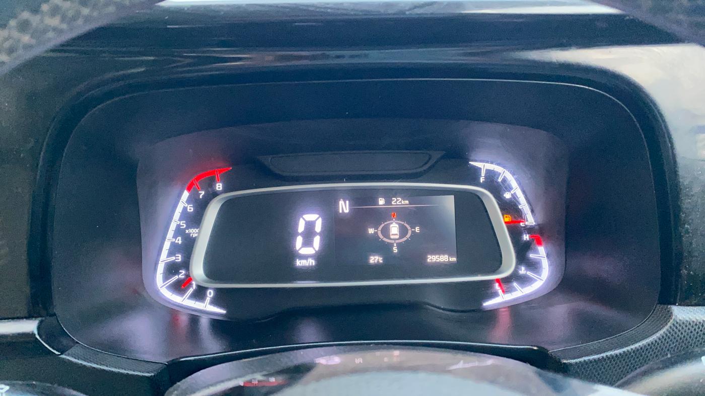 2021 KIA SONET HTX PLUS 1.0 IMT, Petrol, Manual, 29,608 km, Odometer Image