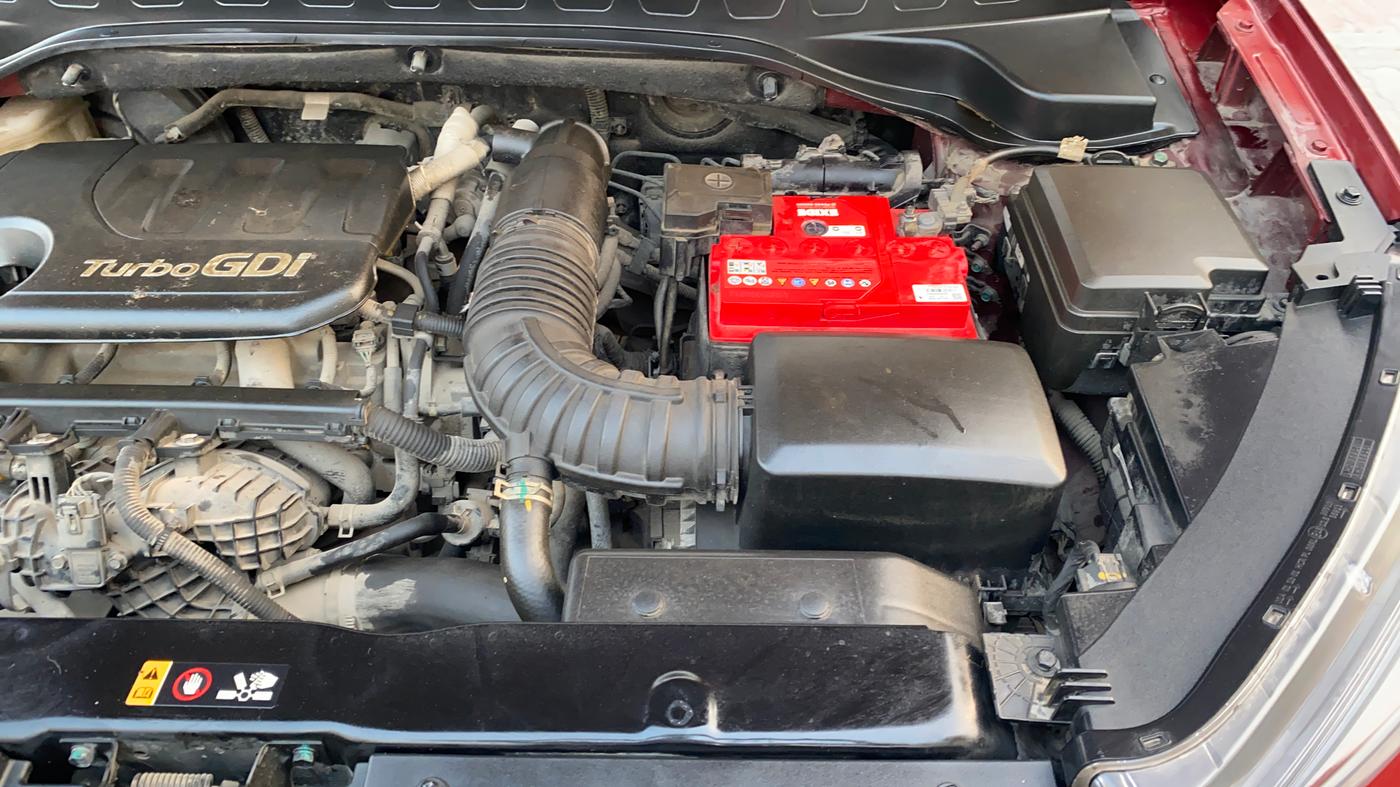 2021 KIA SONET HTX PLUS 1.0 IMT, Petrol, Manual, 29,608 km, Engine View - Left