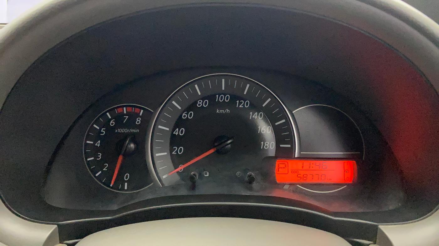 2016 Nissan Micra XV CVT, Petrol, Automatic, 58,753 km, Odometer Image