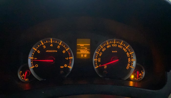 2016 Maruti Swift Dzire VXI, Petrol, Manual, 70,589 km, Odometer Image