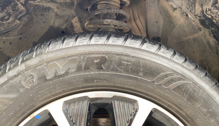 2020 Maruti Vitara Brezza ZXI PLUS, Petrol, Manual, 38,111 km, Left Front Tyre Tread