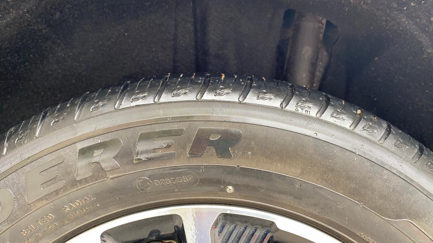 2020 Maruti Vitara Brezza ZXI PLUS, Petrol, Manual, 38,111 km, Left Rear Tyre Tread