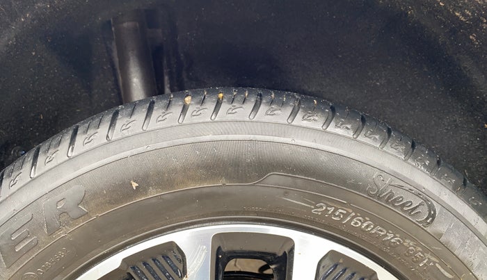 2020 Maruti Vitara Brezza ZXI PLUS, Petrol, Manual, 38,111 km, Right Rear Tyre Tread