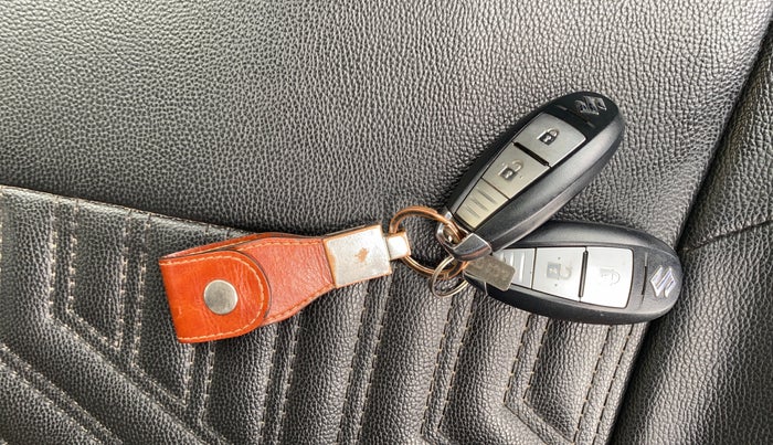 2020 Maruti Vitara Brezza ZXI PLUS, Petrol, Manual, 38,111 km, Key Close Up