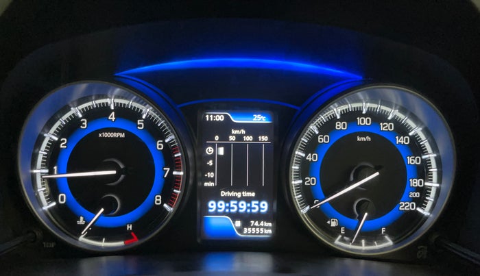 2019 Maruti Baleno ZETA PETROL 1.2, Petrol, Manual, 35,595 km, Odometer Image