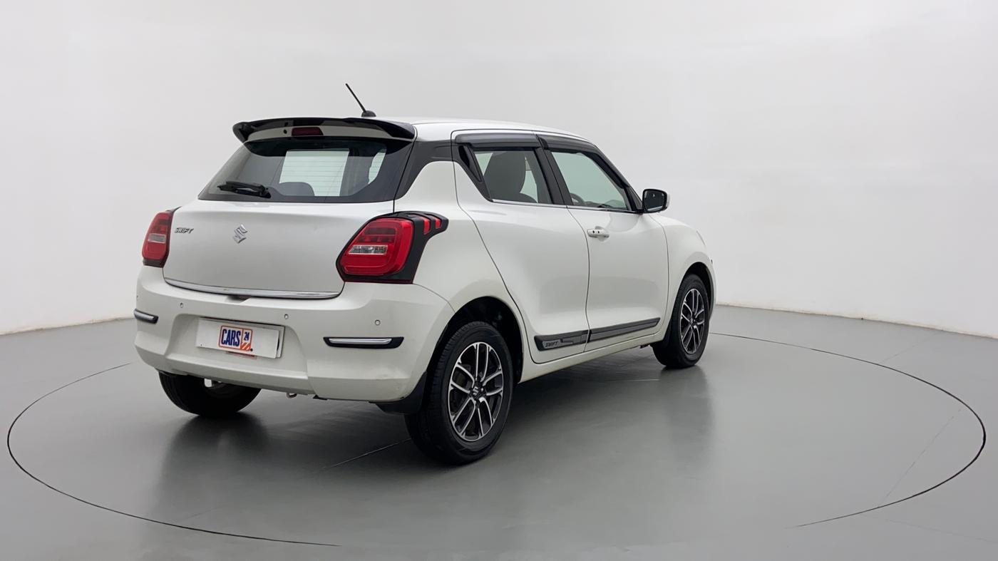 2019 Maruti Swift ZXI + AMT, Petrol, Automatic, 36,543 km, Right Back Diagonal