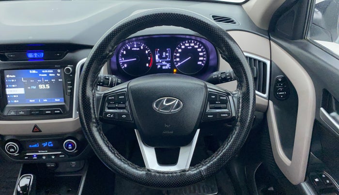 2018 Hyundai Creta SX AT 1.6 PETROL, Petrol, Automatic, 66,306 km, Steering Wheel Close Up