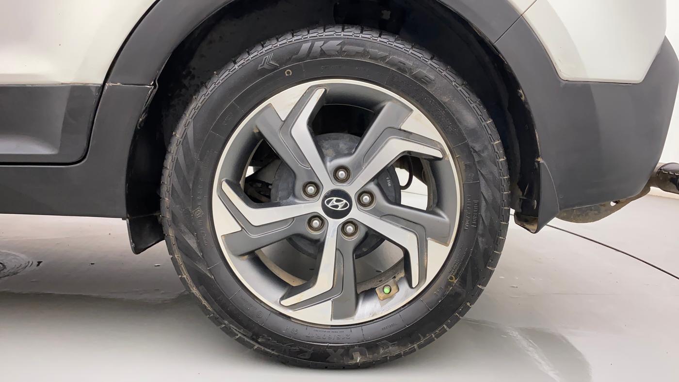 2018 Hyundai Creta SX AT 1.6 PETROL, Petrol, Automatic, 66,306 km, Left Rear Wheel