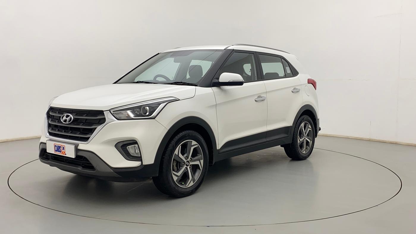 2018 Hyundai Creta SX AT 1.6 PETROL, Petrol, Automatic, 66,306 km, Left Front Diagonal