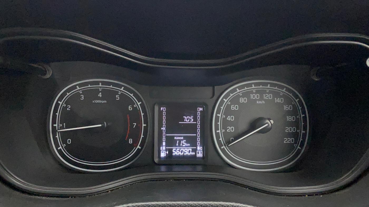 2020 Maruti Vitara Brezza VXI, Petrol, Manual, 56,089 km, Odometer Image