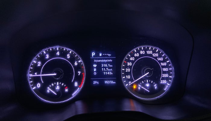 2019 Hyundai VENUE SX PLUS 1.0 TURBO DCT, Petrol, Automatic, 95,304 km, Odometer Image