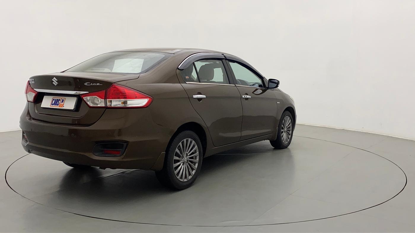 2016 Maruti Ciaz ZXI+ AT, Petrol, Automatic, 1,04,737 km, Right Back Diagonal