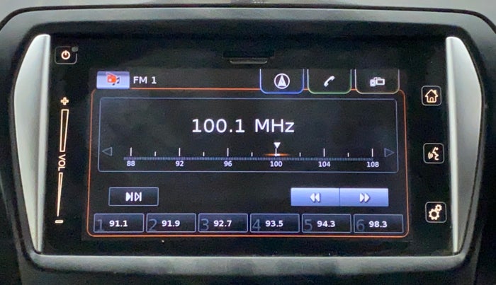 2016 Maruti Ciaz ZXI+ AT, Petrol, Automatic, 1,04,737 km, Infotainment System
